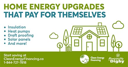 Clean Energy Financing | Departments - Municipality of Digby