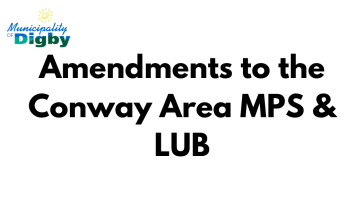 Amendments to the Conway Area MPS & LUB