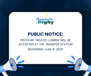 Public Notice - Pressure Treated Lumber
