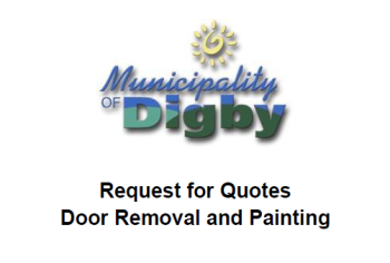 Request for Quotes Door Removal and Painting