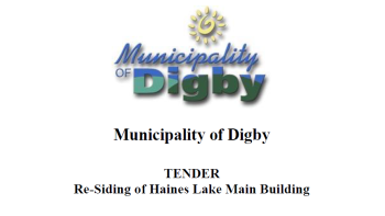 Tender Call for Re-Siding of Haines Lake Main Building