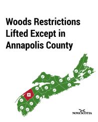 Woods Restrictions Lifted