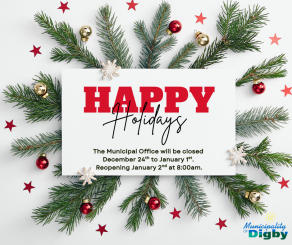 Municipal Office Holiday Hours